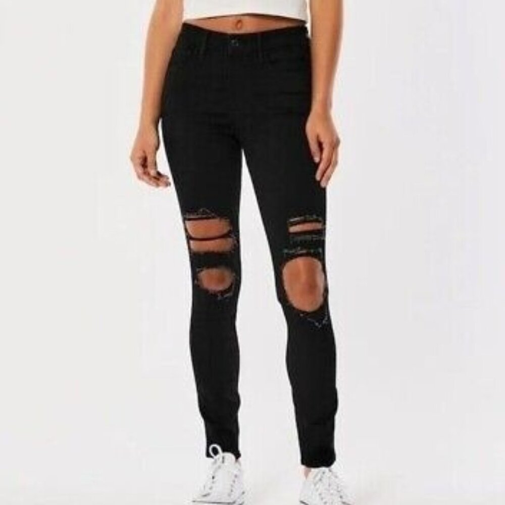 Ripped Skinny Jeggings